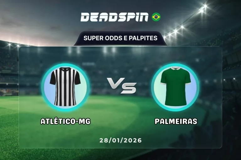 AtlÃ©tico-MG x Palmeiras Super Odds, Palpites e PromoÃ§Ãµes
