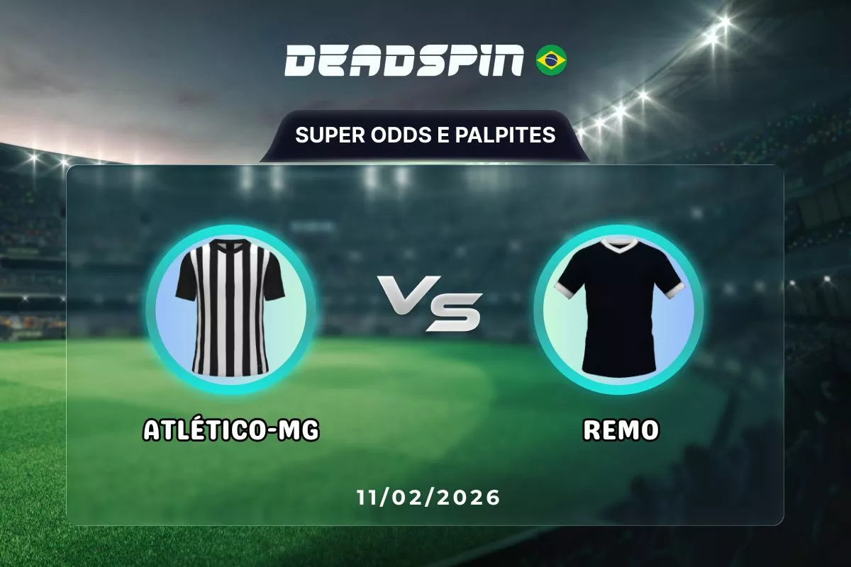 Atlético-MG x Remo | Super Odds, Palpites e Promoções | 11/02/2026