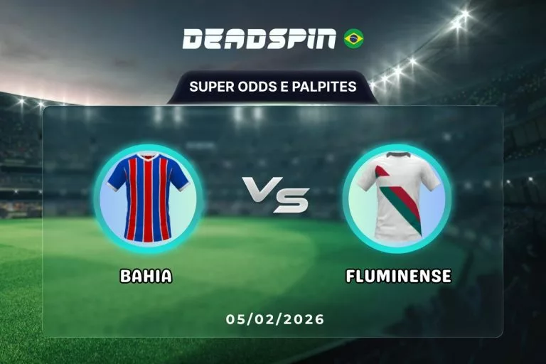 Bahia x Fluminense Super Odds, Palpites e Promoções