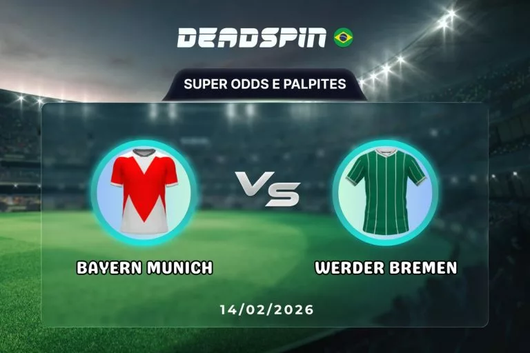 Bayern Munich x Werder Bremen Super Odds, Palpites e Promoções