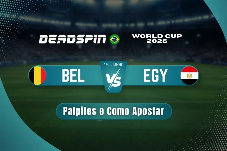 BÃ©lgica x Egito - mundial de futebol de 2026