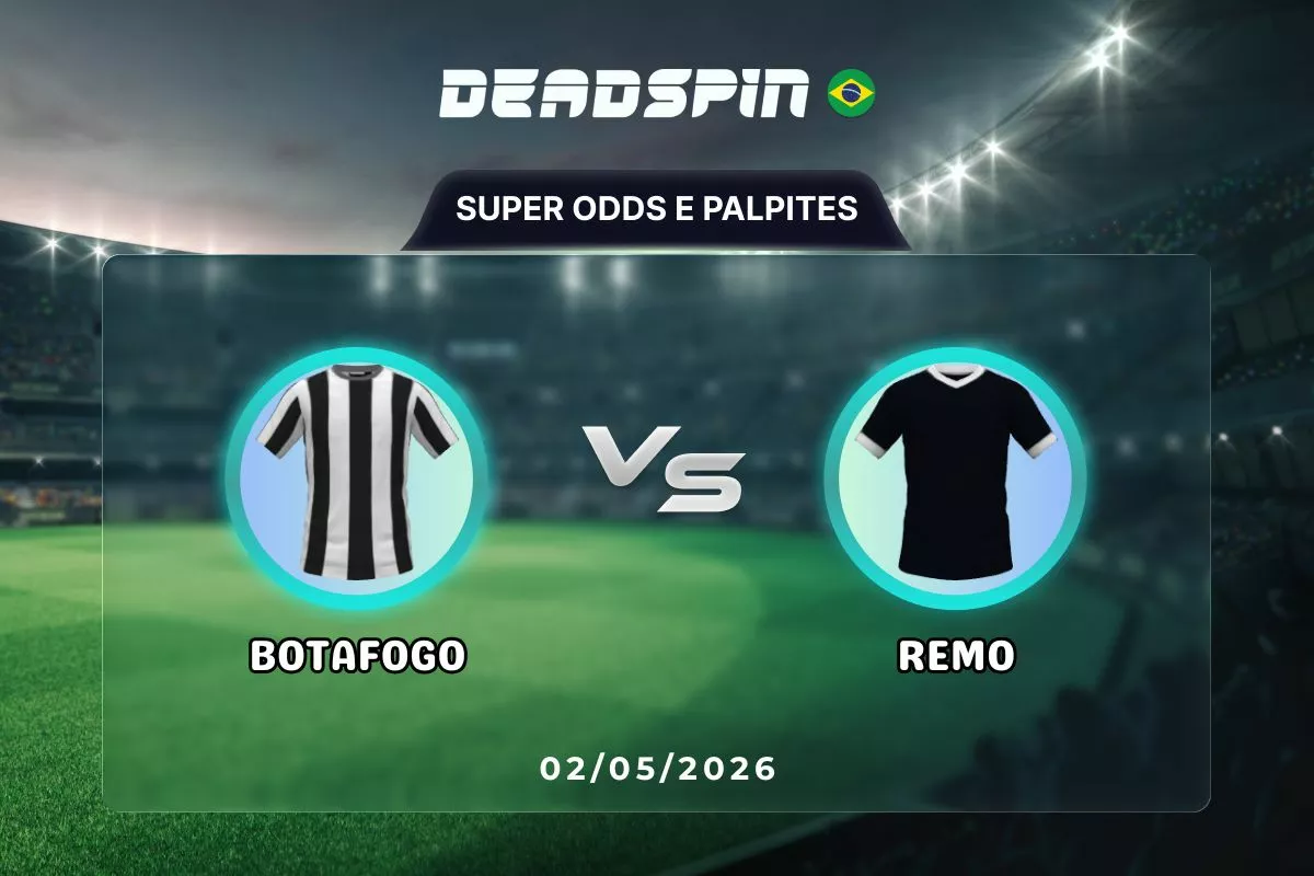 Botafogo x Remo | Super Odds, Palpites e Promoções | 02/05/2026