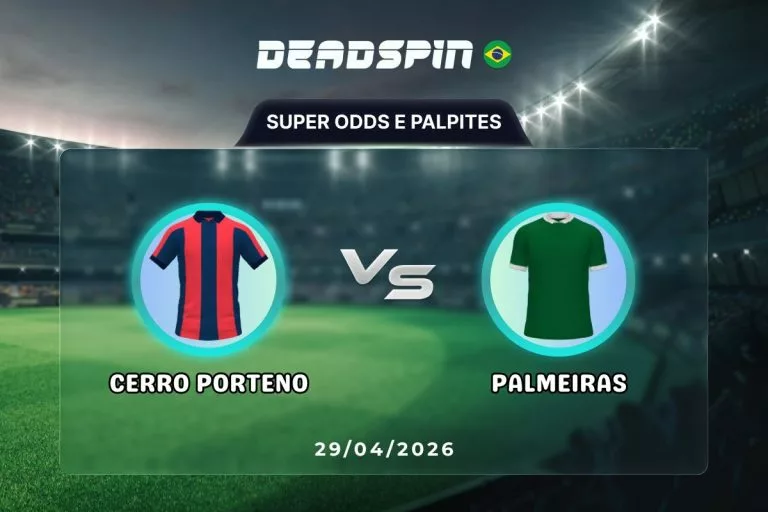 Cerro Porteno x Palmeiras - Super Odds, Palpites e PromoÃ§Ãµes