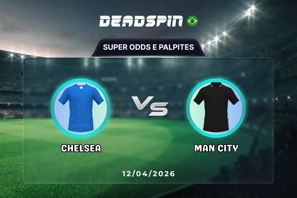 Chelsea x Man City – Super Odds, Palpites e Promoções – 12/04/2026