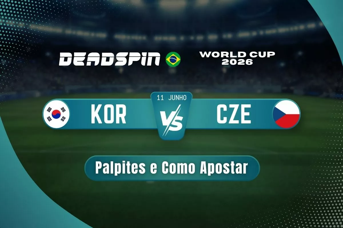 Coreia do Sul x República Tcheca | Palpites e Como Apostar | 11/06/2026