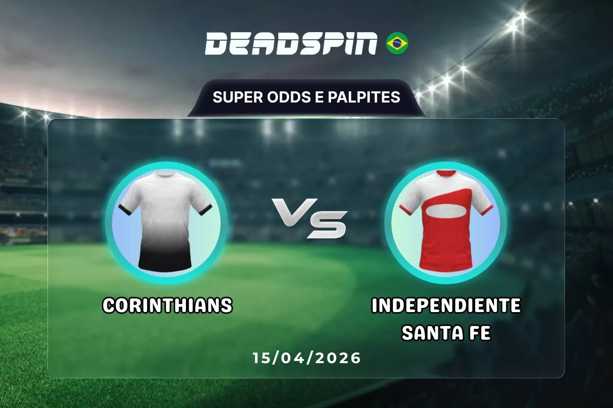 Corinthians x Independiente Santa Fe – Super Odds, Palpites e Promoções – 15/04/2026