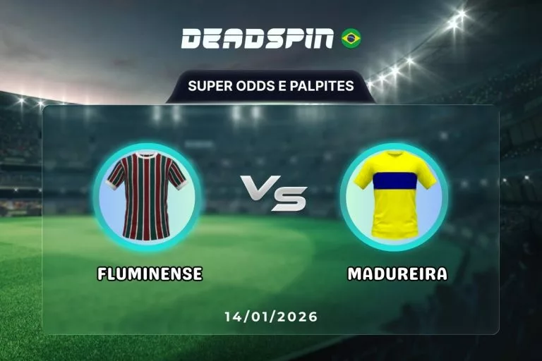 Fluminense x Madureira Super Odds, Palpites e PromoÃ§Ãµes