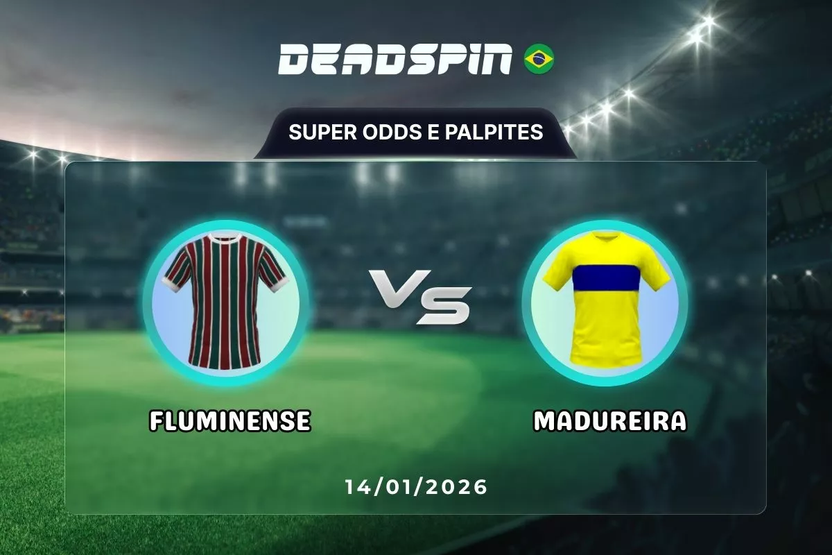 Fluminense x Madureira | Super Odds, Palpites e Promoções | 14/01/2026