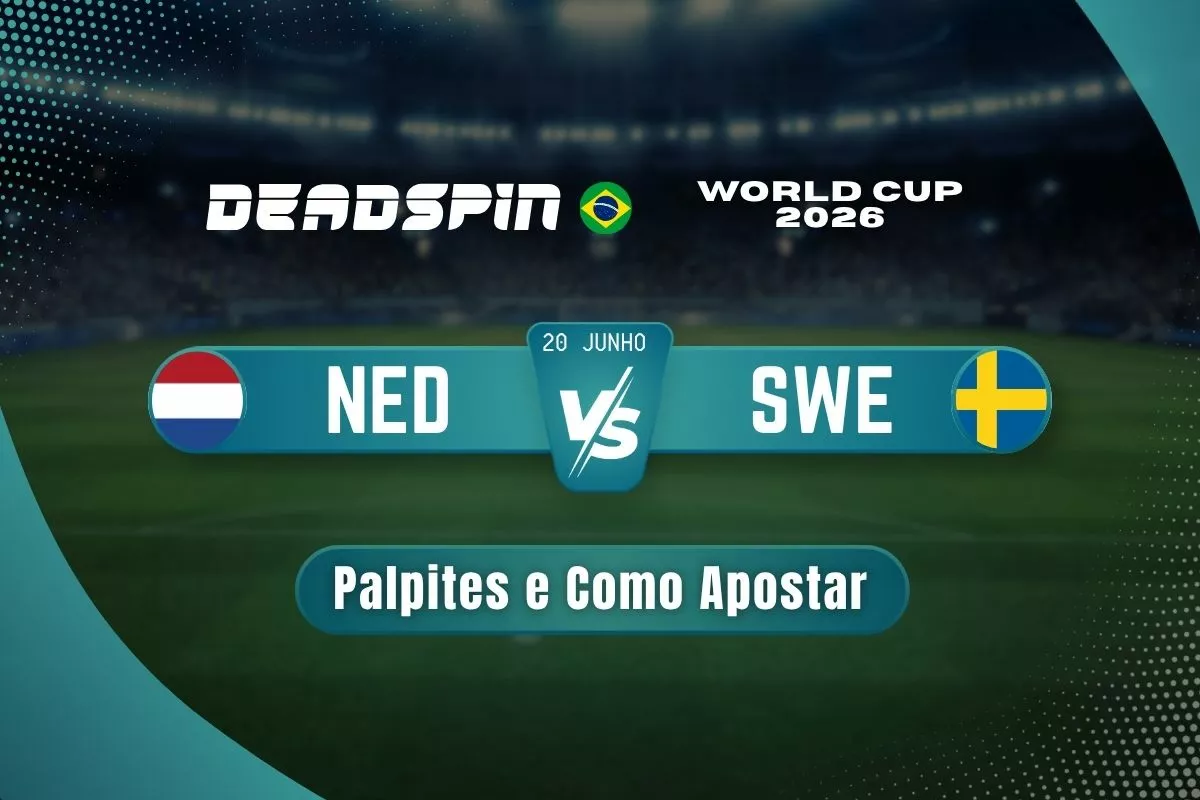 Holanda x Suécia | Palpites e Como Apostar | 20/06/2026