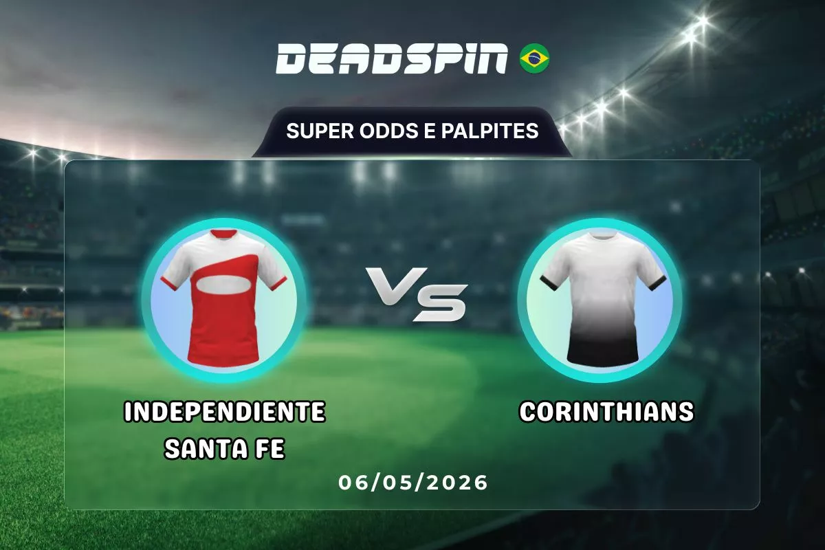 Independiente Santa Fe x Corinthians | Super Odds, Palpites e Promoções | 06/05/2026
