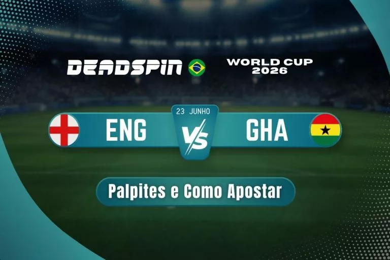 Inglaterra x Gana - mundial de futebol de 2026