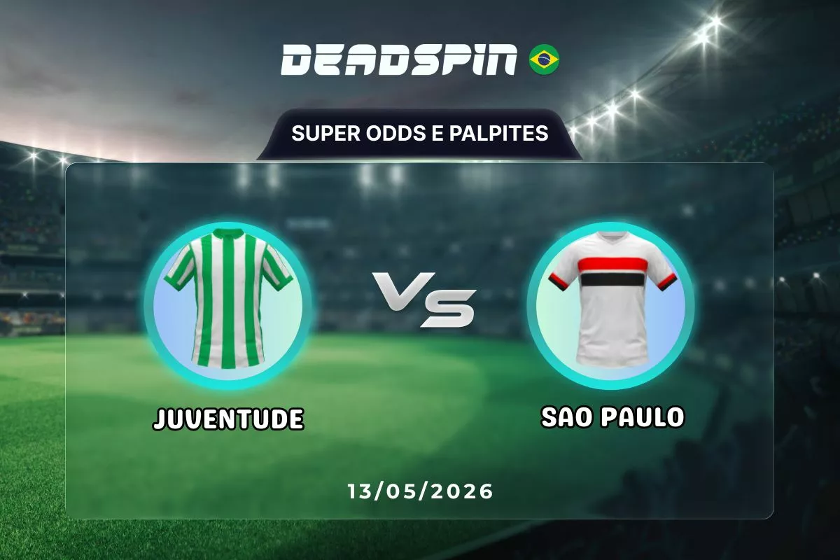 Juventude x Sao Paulo | Super Odds, Palpites e Promoções | 13/05/2026