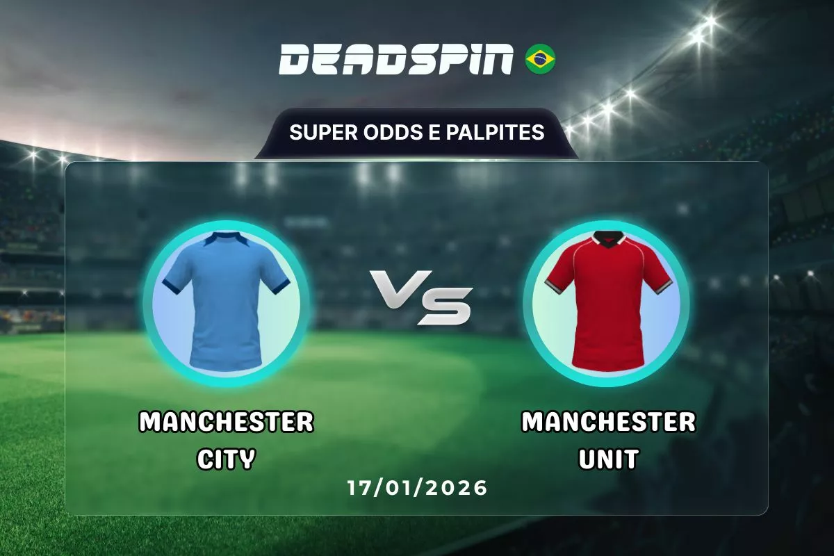 Manchester City x Manchester Unit | Super Odds, Palpites e Promoções | 17/01/2026