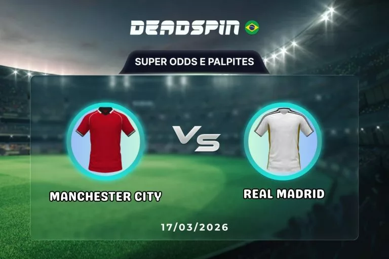 Manchester City x Real Madrid Super Odds, Palpites e PromoÃ§Ãµes 2026