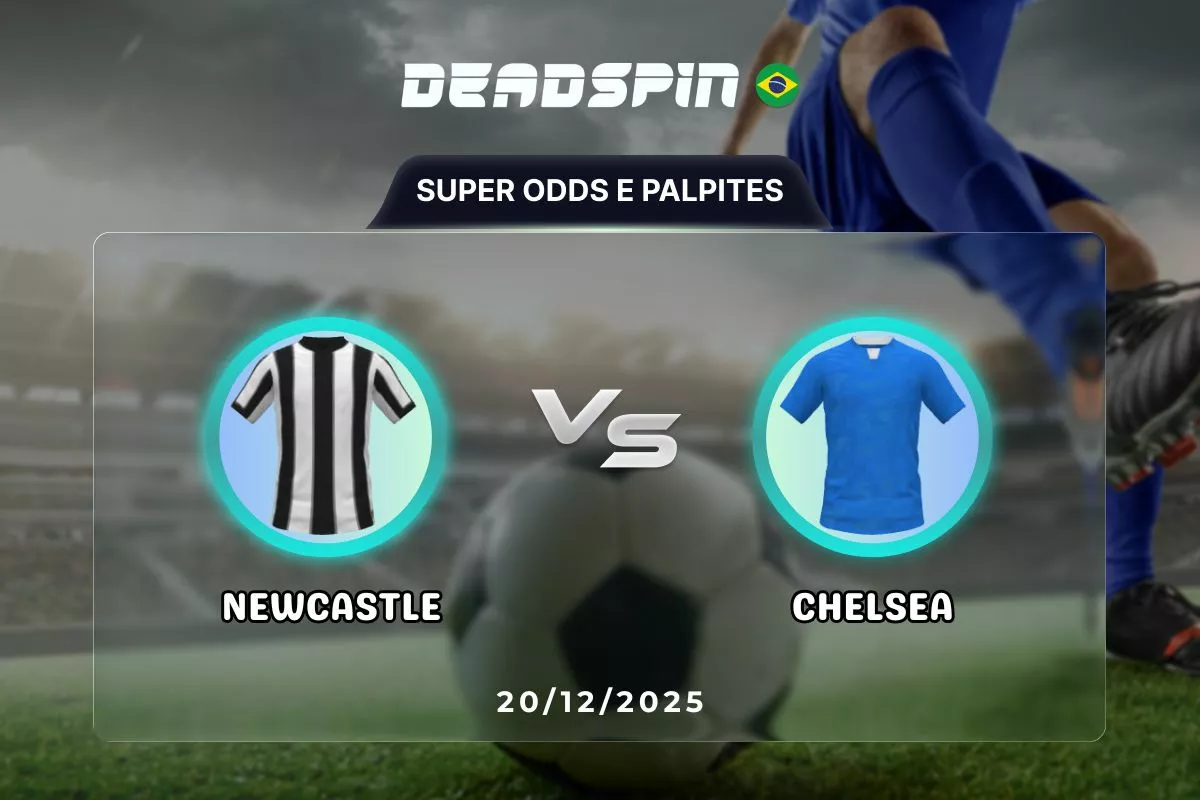 Newcastle x Chelsea | Super Odds, Palpites e Promoções | 20/12/2025