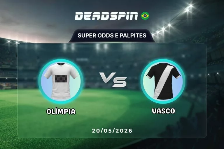 OlÃ­mpia x Vasco Super Odds, Palpites e PromoÃ§Ãµes