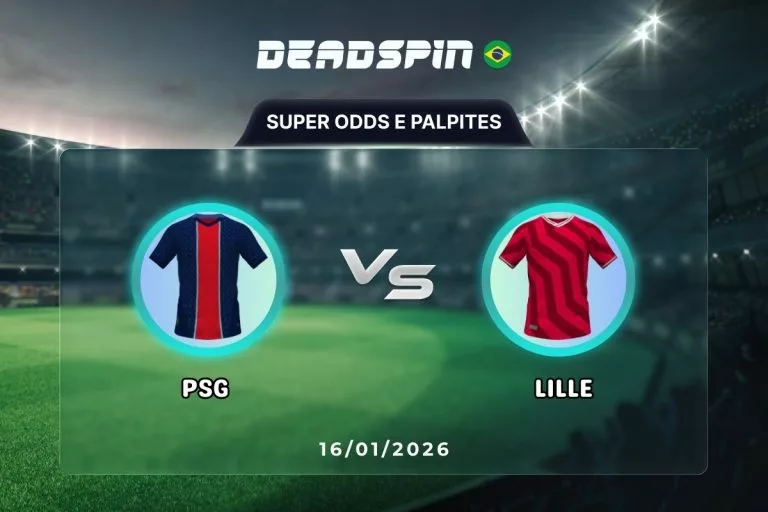 PSG x Lille Super Odds, Palpites e PromoÃ§Ãµes