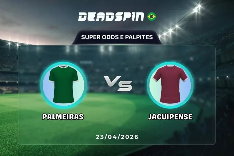 Palmeiras x Jacuipense - Super Odds, Palpites e PromoÃ§Ãµes