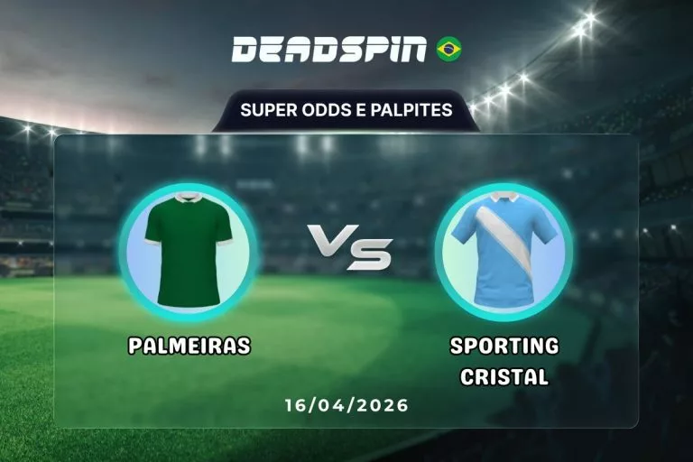 Palmeiras x Sporting Cristal - Super Odds, Palpites e PromoÃ§Ãµes