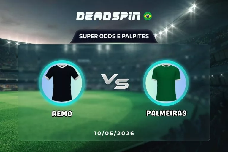 Remo x Palmeiras Super Odds, Palpites e PromoÃÂ§ÃÂµes