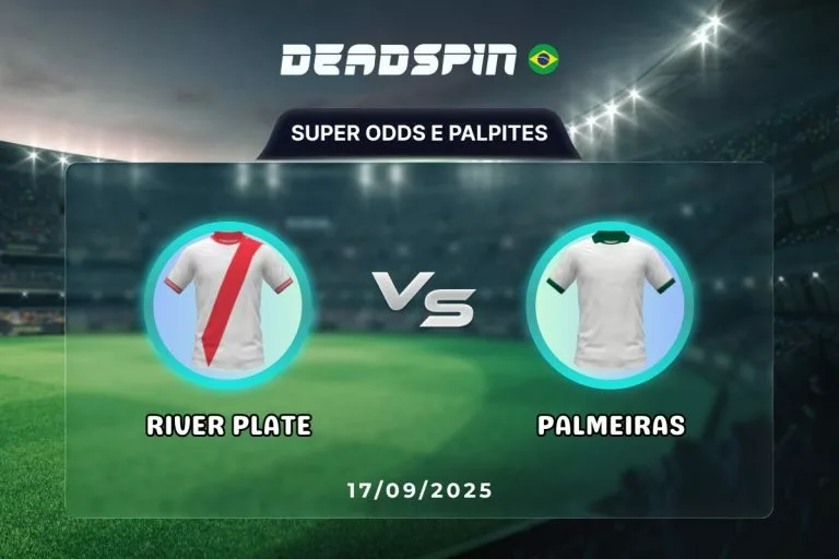 River Plate x Palmeiras | Super Odds, Palpites e Promoções