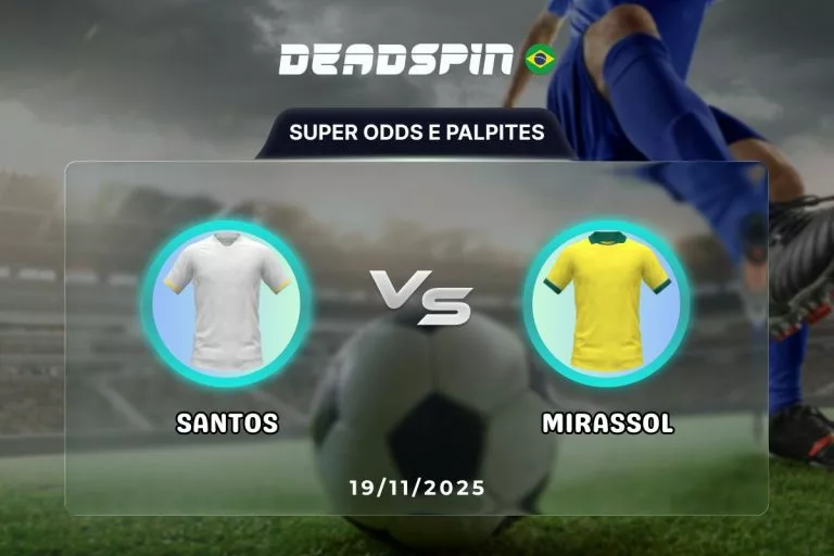 Santos x Mirassol Super Odds, Palpites e PromoÃ§Ãµes