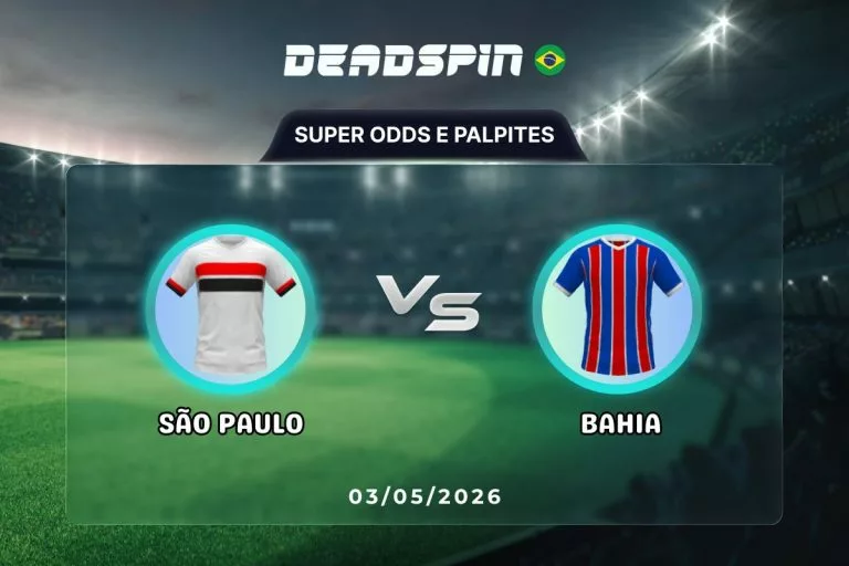 Sao Paulo x Bahia Super Odds, Palpites e PromoÃ§Ãµes 03.05