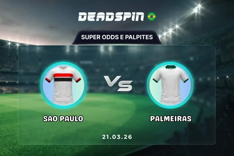 Sao Paulo x Palmeiras - Super Odds, Palpites e PromoÃ§Ãµes - 21032026