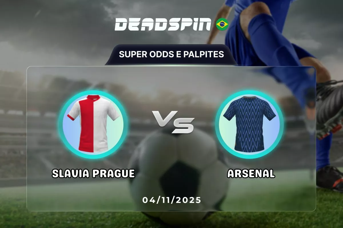 Slavia Prague x Arsenal | Super Odds, Palpites e Promoções | 04/11/2025