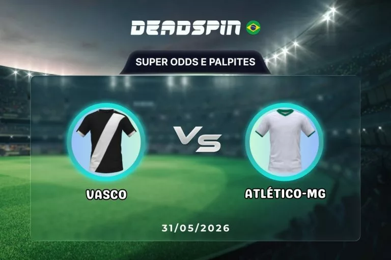 Vasco x Atlético-MG Super Odds, Palpites e Promoções