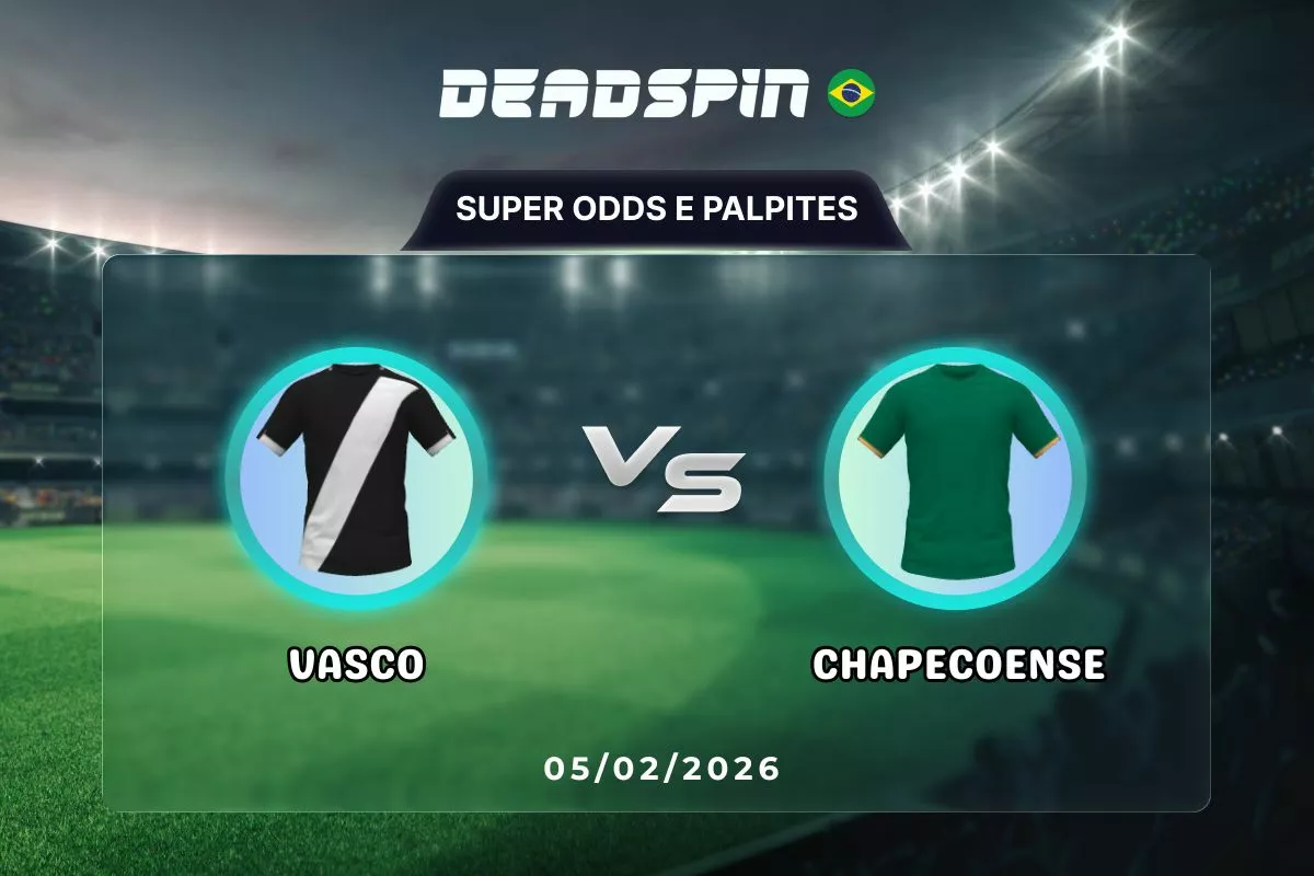 Vasco x Chapecoense | Super Odds, Palpites e Promoções | 05/02/2026