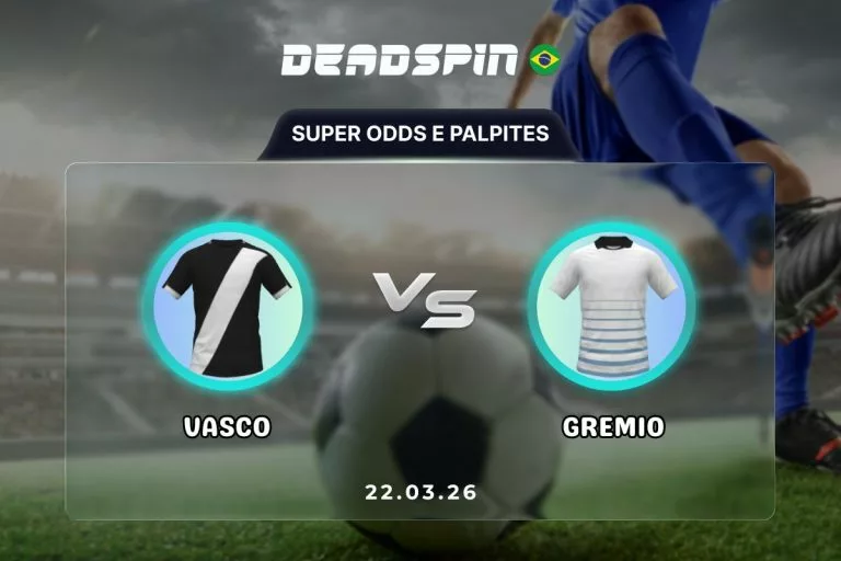 Vasco x Gremio - Super Odds, Palpites e Promoções - 22032026