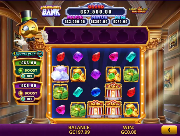 Billionaire's Bank_High 5 Game