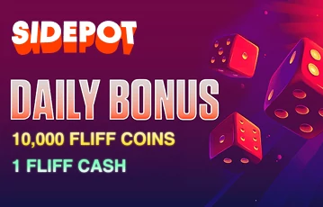 Sidepot daily bonus