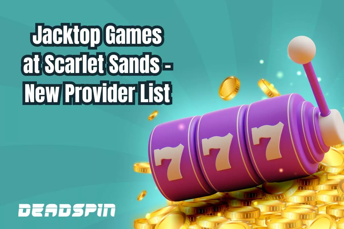 Screenshot van Jacktop Casino game lobby op mobiel device