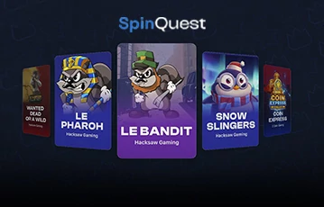 SpinQuest Games: Top Sweepstake Games to Play at SpinQuest Casino