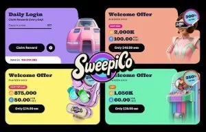 Sweepico Promo Code: Get 125,000 GC Upon Registration