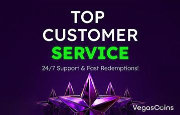 Vegas coins top customer service