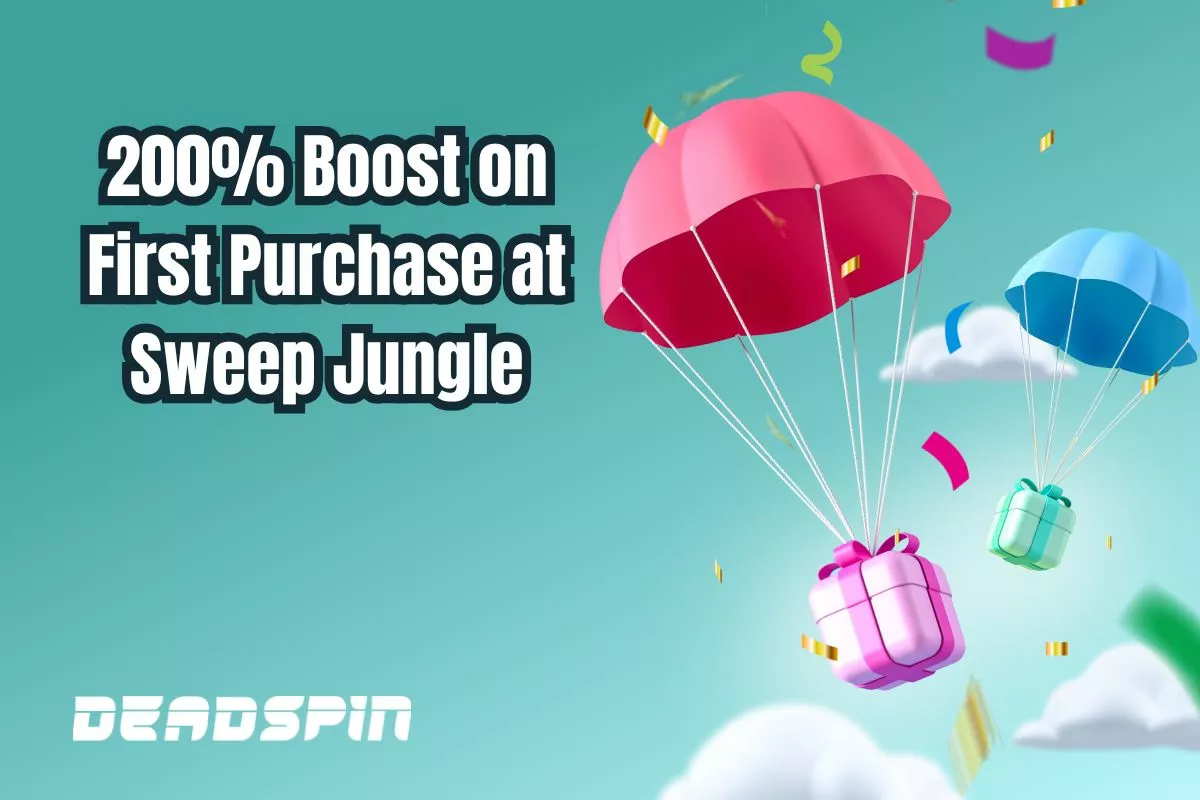 Exclusive 200% Boost on Your First Purchase at Sweep Jungle 1M GC + 92 SC