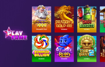 PlayFame games slots