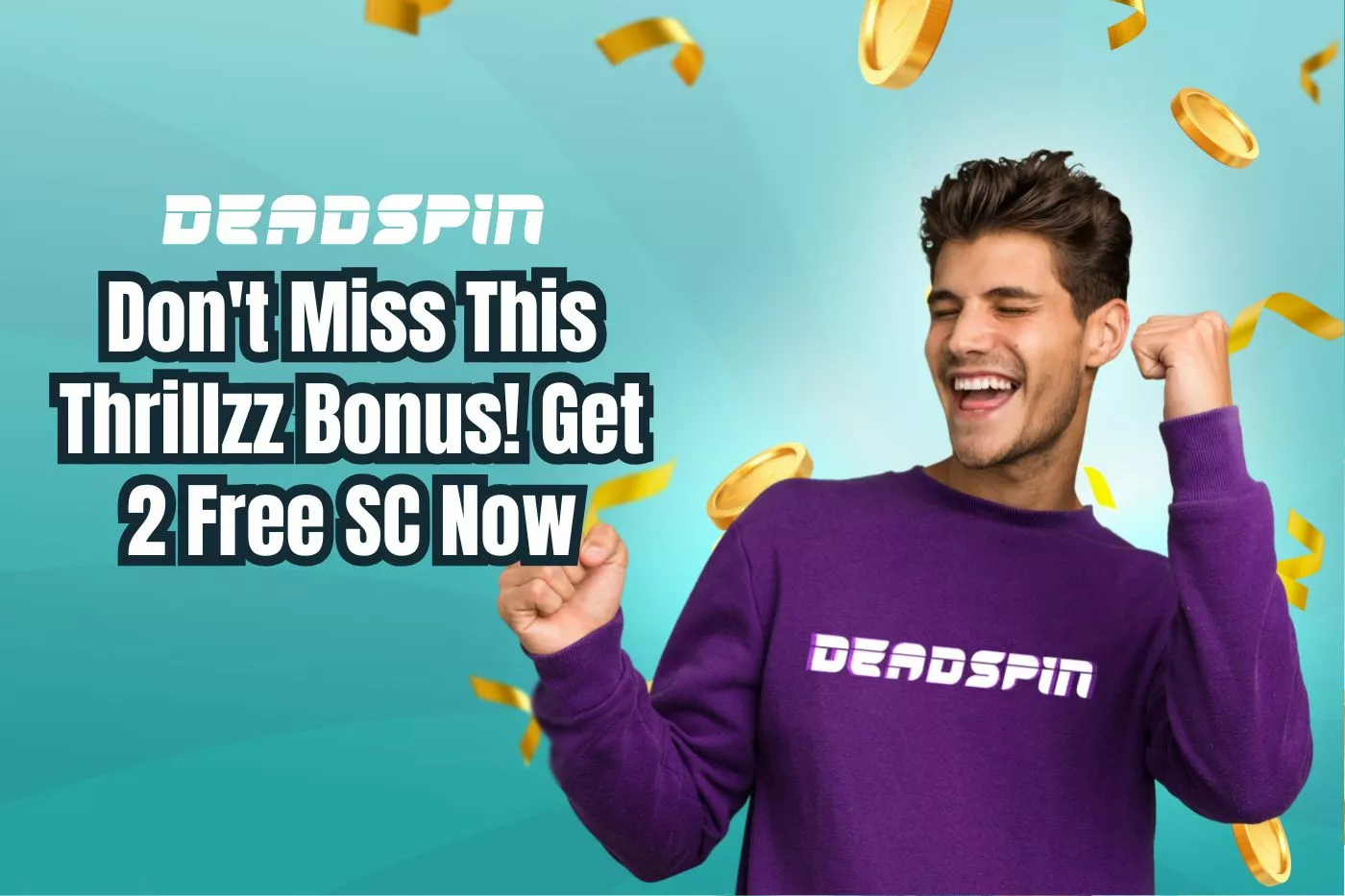 Don’t Miss Out on this Thrillzz Bonus! Get 2 Free SC Now