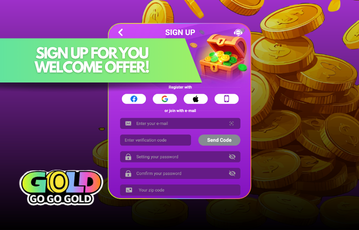 Go Go Gold sign up