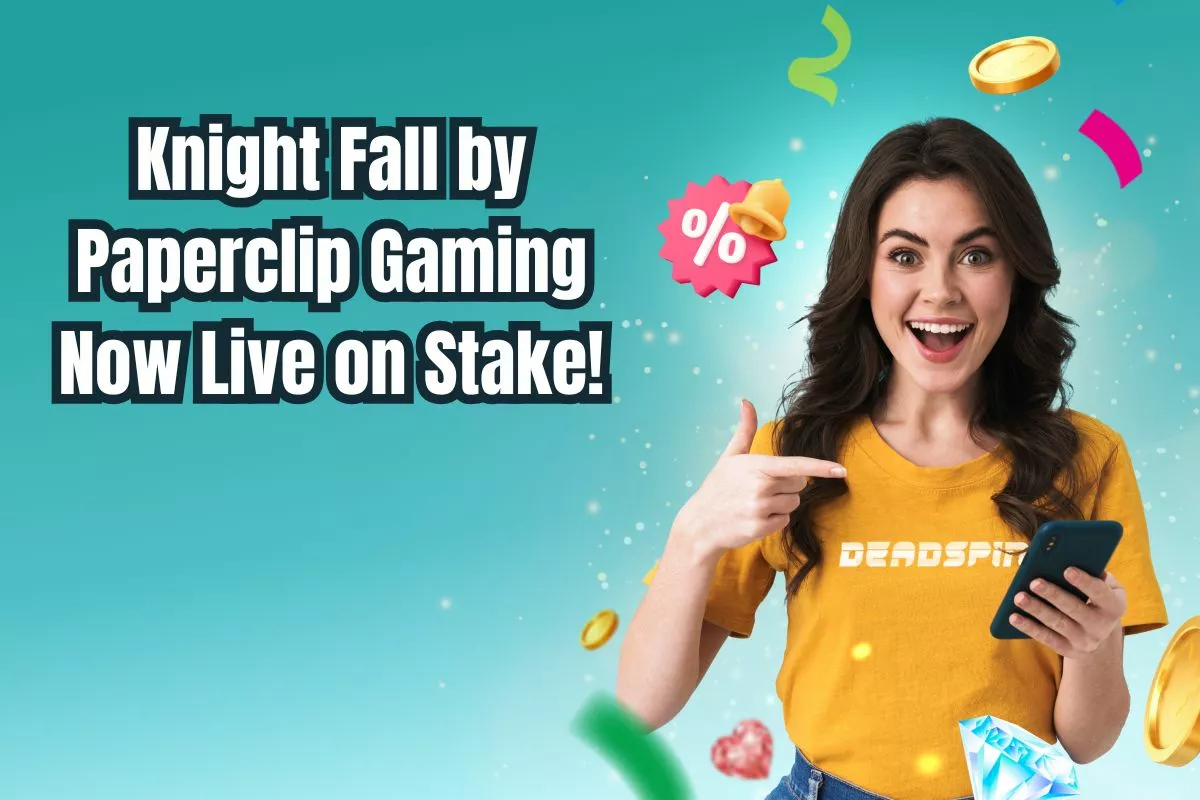Knight Fall by Paperclip Gaming Now Live! Exclusively on Stake