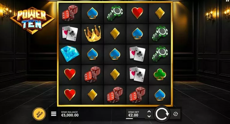 power of ten free online slot