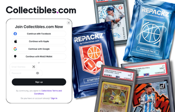 Collectibles sign up