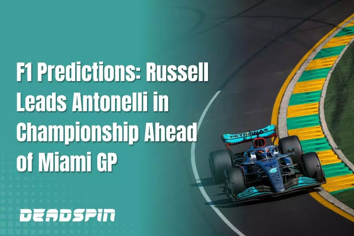 F1 Predictions: George Russell Leads Kimi Antonelli In Drivers Championship Ahead Of Miami Grand Prix