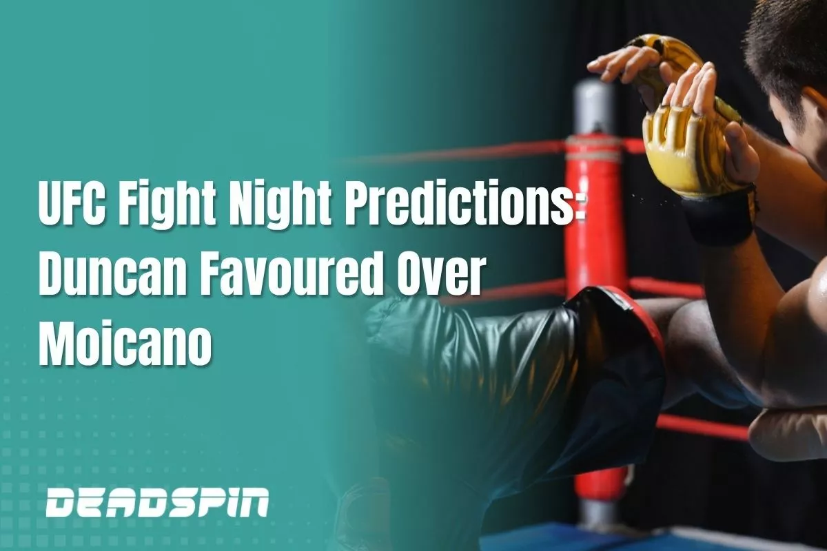 UFC Fight Night Predictions: Chris Duncan favoured to beat Renato Moicano