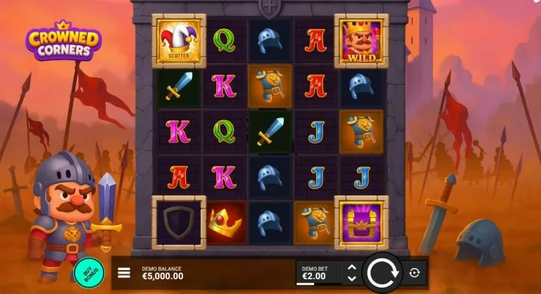 crowned corners free online slot