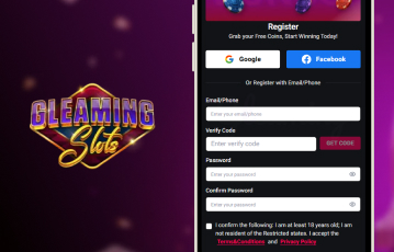Gleaming Slots Sign Up
