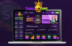 ThrillCoins No Deposit Bonus: 50,000 GC + 1 SC